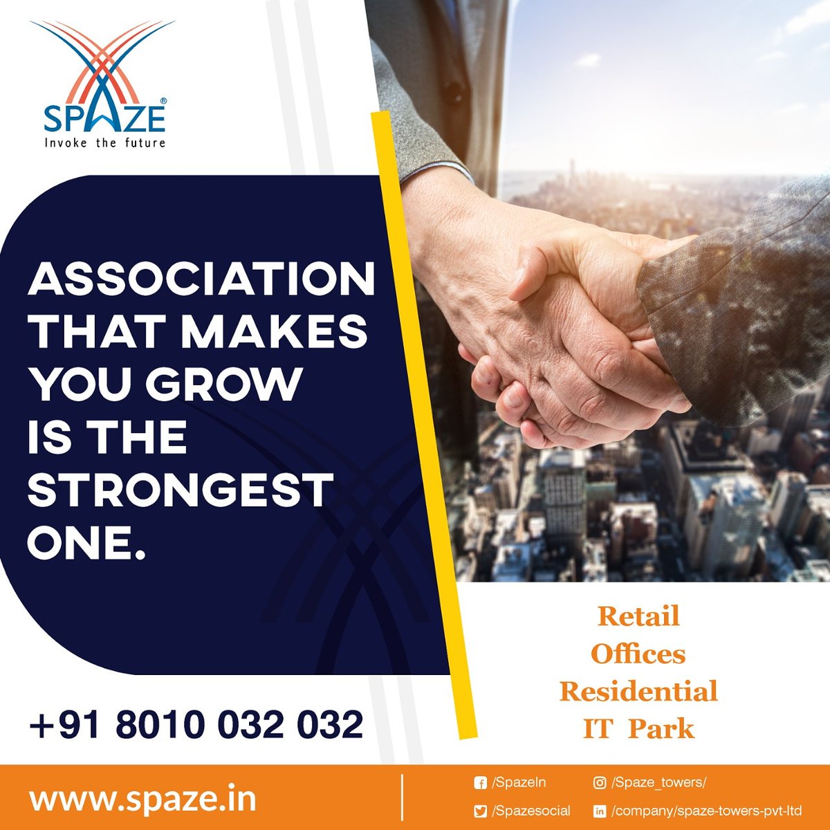 spazesocial's tweet photo. SPAZE GROUP - Association that makes you Grow
#happybuyers #realestateinvestors #Retail #coronavirus #sanitation #safebuildings #staysafeeveryone  #staysanitized #stayprotected #investfromhome #commercial #SpazeTristaar #bestbrands #PVR #kwals #bigboyslounge #LooksSalon https://t.co/TqKjLKIhqI
