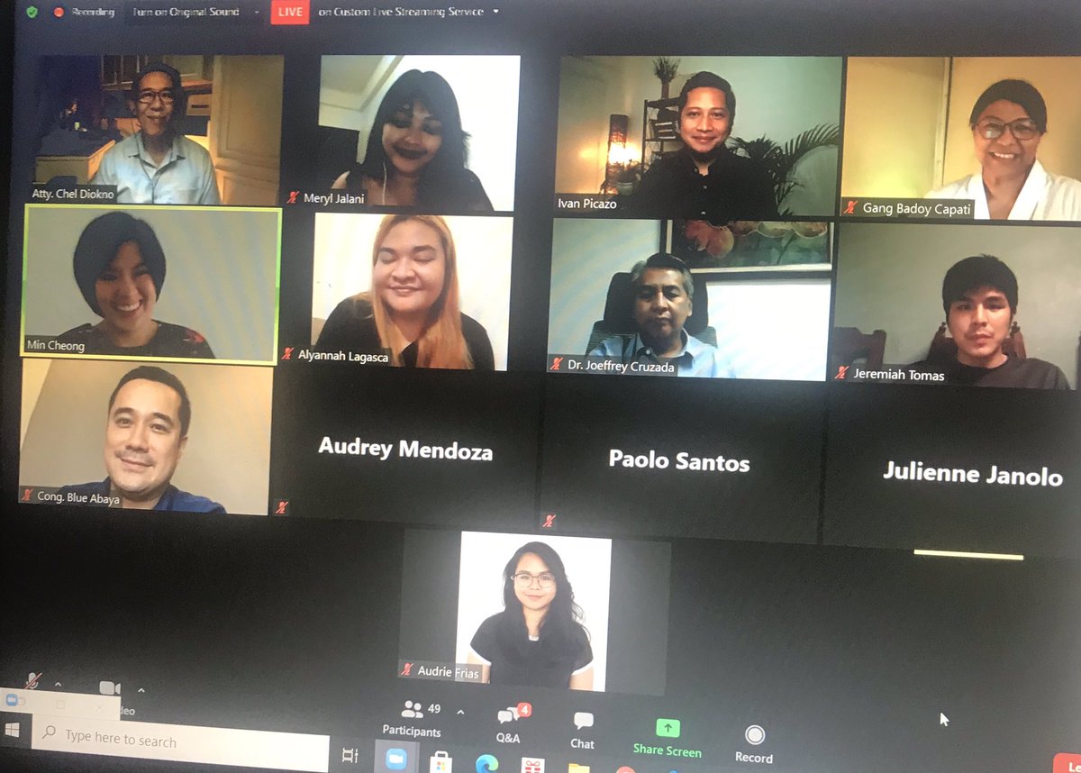 millennials4PH's tweet photo. Thank you to the Council of Liberals and Democrats for this platform to talk about Mental Health together with such amazing speakers! 

@ChelDiokno @TitaMeryl @gangbadoy @alyannahlagasca 

#KeepGoing; #MillennialsforHealth https://t.co/7G0OFmRDaz