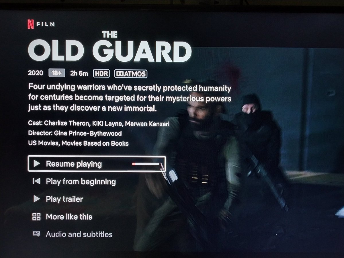 arnab1's tweet photo. @AmazonUK Using Fire Tv Stick 4K, when I play any Atmos compatible video on Netflix it only shows 5.1 and delivers DD+. Recently bought a New Fire Stick 2020 version, which shows Atmos logo and delivers Atmos track.
When my FTS 4K is going to support Atmos on Netflix? https://t.co/cGOUWNjfic