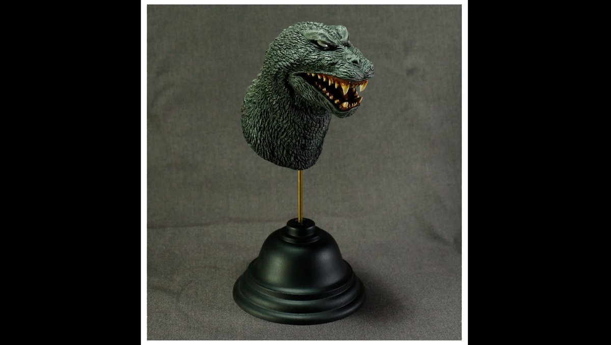 BeninsideAvt's tweet photo. KAIJU HEAD "Godzilla GMK"
Sculpt by #BeninsideStudio.
High: 17 cm (Head 9.5 cm.)
Base 9 x 9 cm
#GodzillaGMK #Godzilla #Godzilla2001 #Kaiju #Gojira #Beninside https://t.co/X9RuMM710B