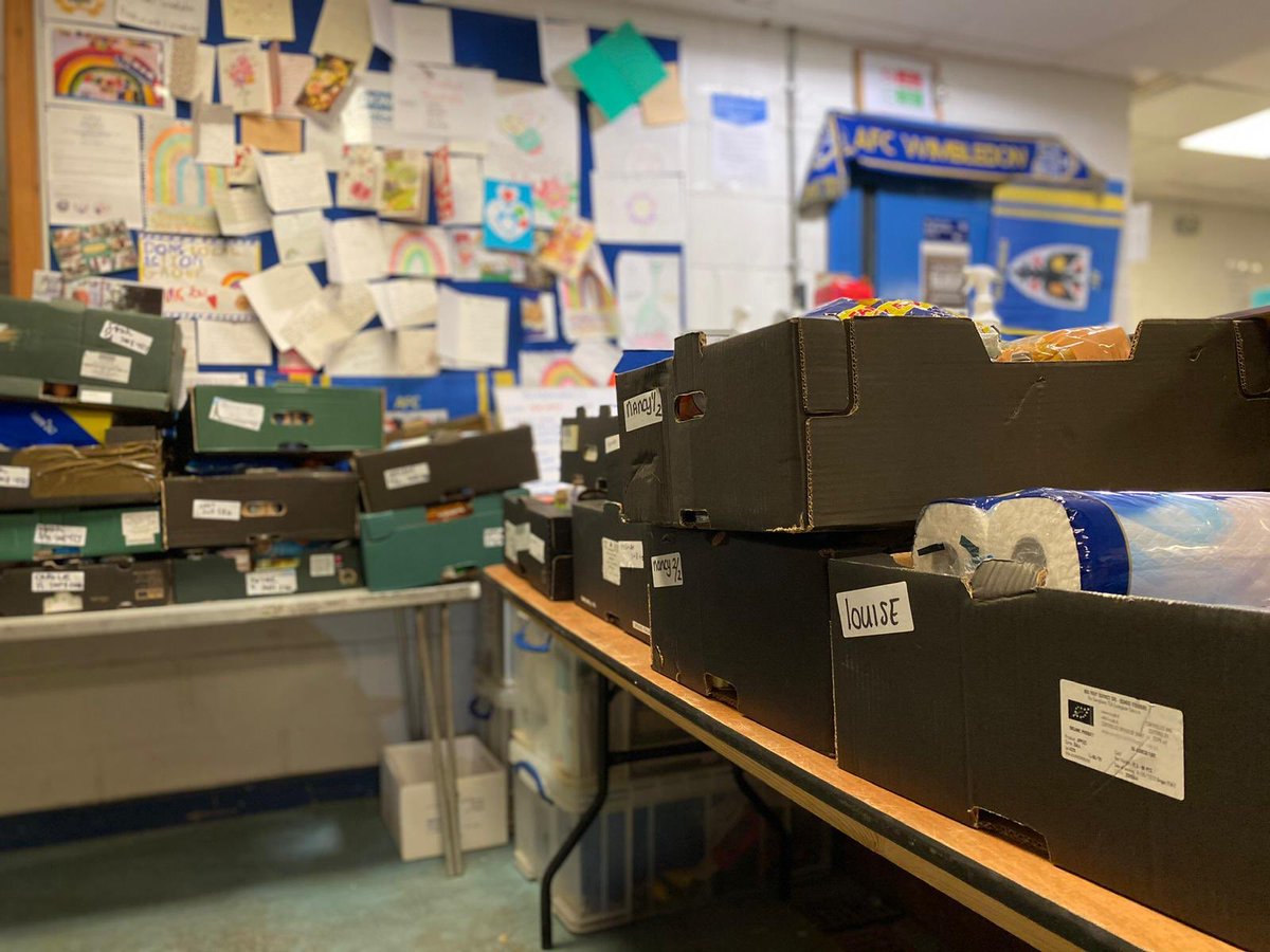 Calling local schools and organisations 📣 

If you know of any families facing food poverty issues during half term, we are here to help!💫

Email DLA@afcwimbledonfoundation.org.uk with details or send us a message for more information💙💛

#ENDCHILDFOODPOVERTY
