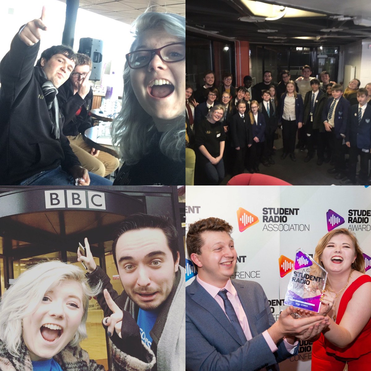 cburnshistory's tweet photo. @RAW1251AM Some faves from my time (including outreach, charity appeals, outside broadcasts and that time we won best branding 👀👀👀) #RAWat50 https://t.co/rkLtD9upqb
