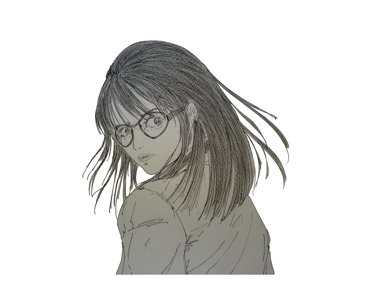 本能寺で待ってる 無題 女の子イラスト アナログ オリキャラ 色鉛筆 Baristaisdead 振り向き T Co 9ntfjbgrlc