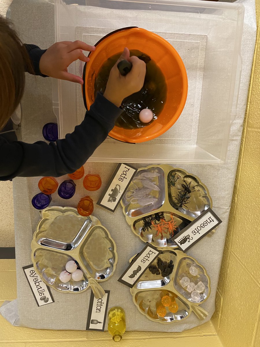 Creating a little witches brew ... 2 eyeballs, 3 bats, 4 rats, stir and repeat “Bibbity Bobbity Boo a Witches brew for you!” ⁦<a href="/FFMcGinnCES/">Fr. Frederick McGinn</a>⁩