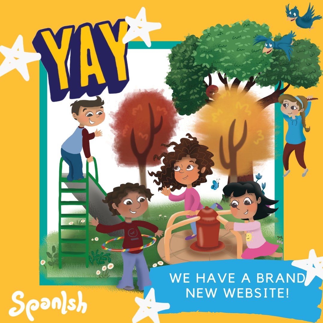 SpanlshCompany's tweet photo. We finally have our new website: https://t.co/BQaloch39X!! Come check out our #bilingual #speech therapy resources and materials! If you have Qs or suggestions, let us know! #onlygettingstarted #SLPeeps #SLP #bilingualSLP #Spanish #English https://t.co/zxdaUUtL0L