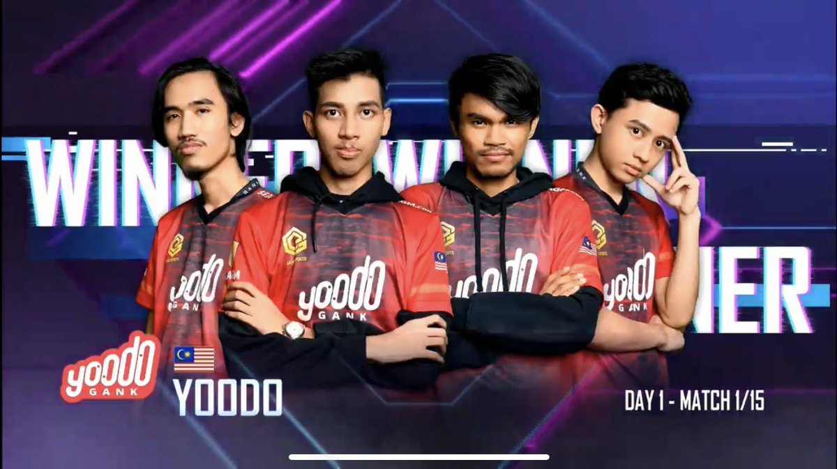 wtmtoday's tweet photo. SEA FINAL: THE ONE AND ONLEH YOODO GANK BUKA TIRAI DENGAN KEMENANGAN CHICKEN DINNER DI ERANGEL! https://t.co/FbNJ9NE7z9
#wtmtoday #PMPLSEAFinal #pubgmobile @yoodoMY https://t.co/dArQksrw6c