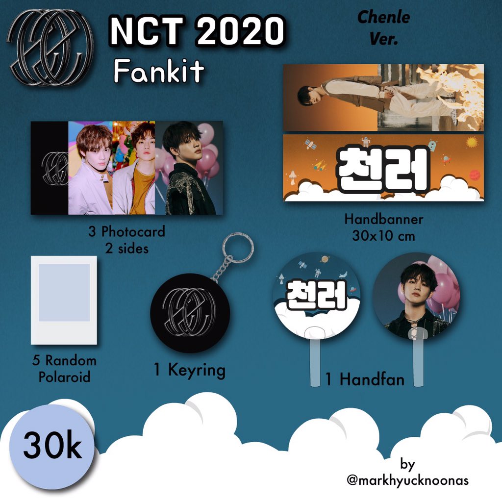 markhyucknoonas's tweet photo. ✨OPEN PO NCT 2020 FANKIT✨ 
Only 30k bisa pilih member💸
Full slot langsung close order🚫
Produksi 7-10 hari
🚀Shipping from Semarang🚀
❌Belum termasuk biaya packing❌
Tanya2 langsung bisa DM aja ya✨
#nct ￼ #nct127 ￼  #nctdream ￼ #wayv ￼ #nct2020 ￼ #RESONANCE #fankitnct https://t.co/xalsoYG2Bh