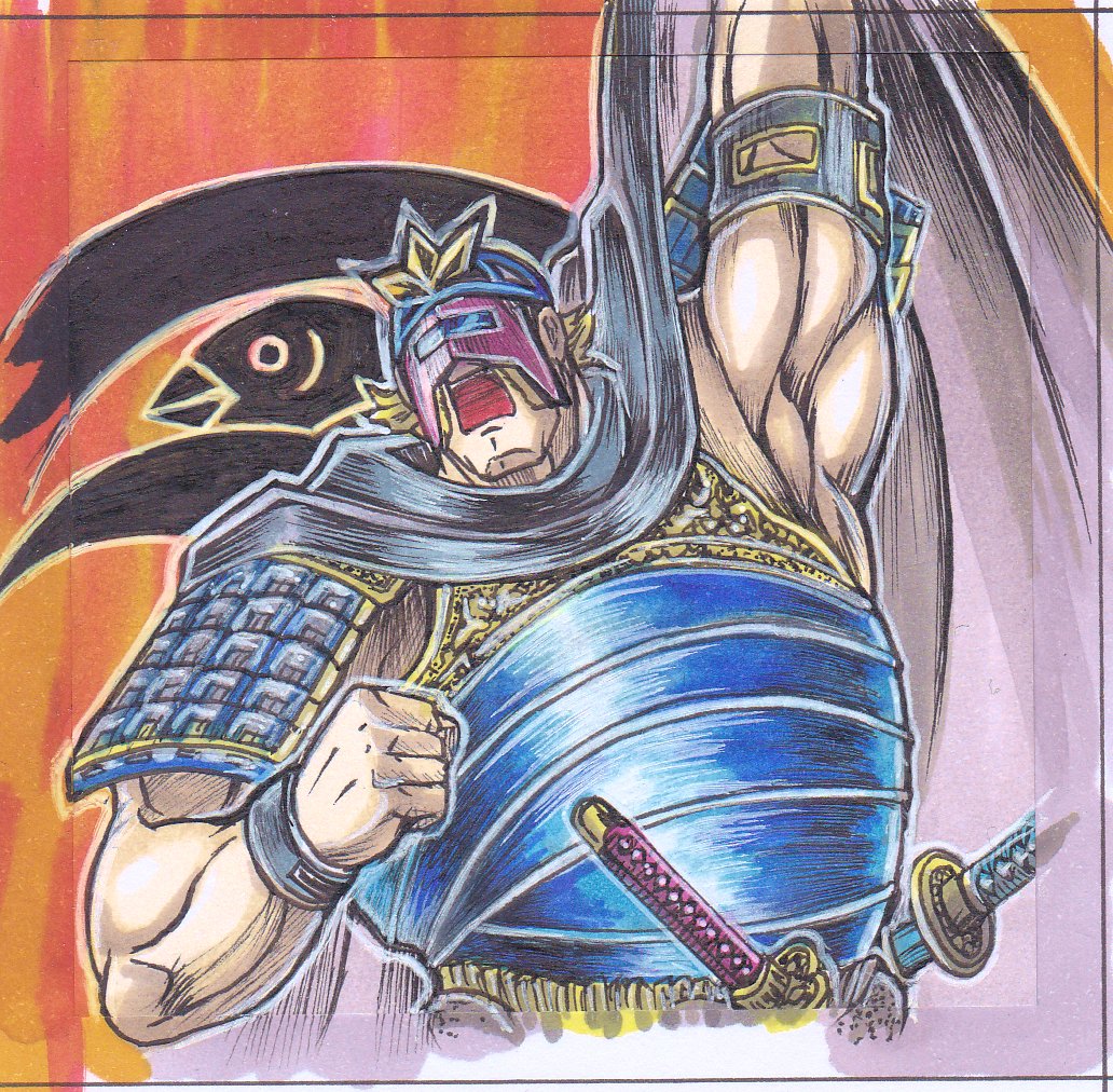 フジダイ Daily Post It Art Challenge S2 僕当時ネプチューンマン戦国大戦 で引けなかったので手元に無いんですが ネット画像見ながら描いてます 欲しいなぁ