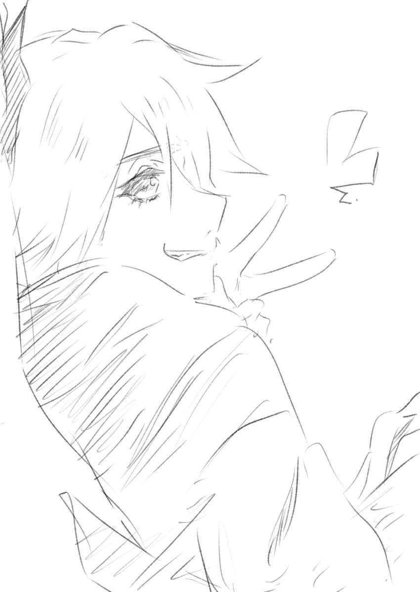 #Burn_the_Witch 
落書き ニニーちゃん 