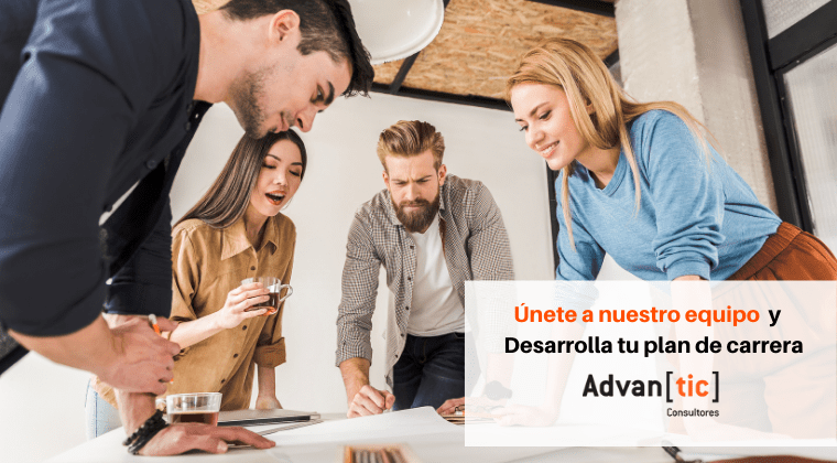 AdvanticSpain's tweet photo. 📢 ¿Quieres formar parte de algo grande? Desarrolla tu Plan de Carrera con nosotros. En @AdvanticSpain  seguimos creciendo día a día junto a nuestros más de 800 clientes actuales. Si tú también tienes espíritu aventurero... mira esta #OfertaDeEmpleo👉 https://t.co/7SMyOpgex8 https://t.co/TAmVWDOxu6