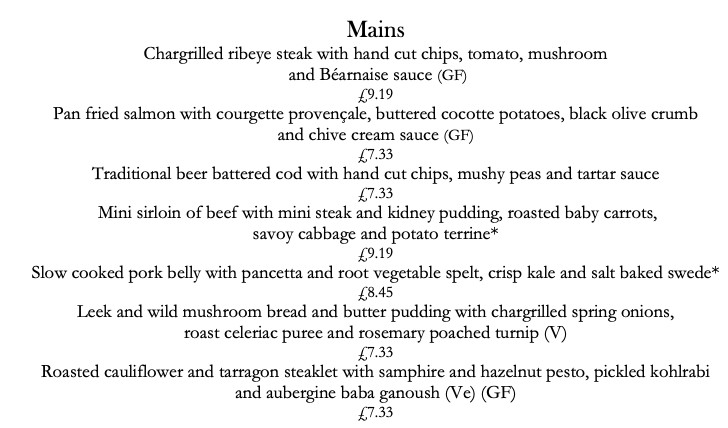 Meanwhile these tory MPs can have sirloin steak and steak & kidney pudding with posh potatoes and fresh veg for £9.19 in their Palace of Westminster dining room. For reference a steak in Wetherspoons is £13.85 and I guarantee the quality will be crap.