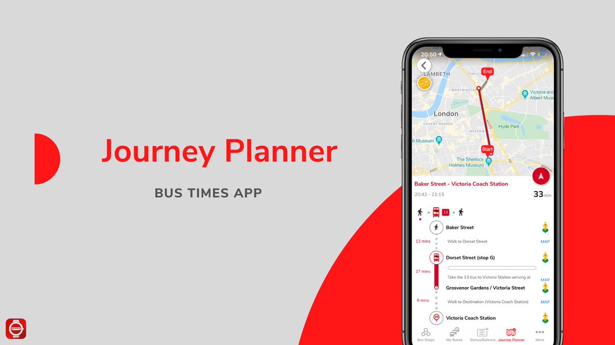 London Bus App tweet media