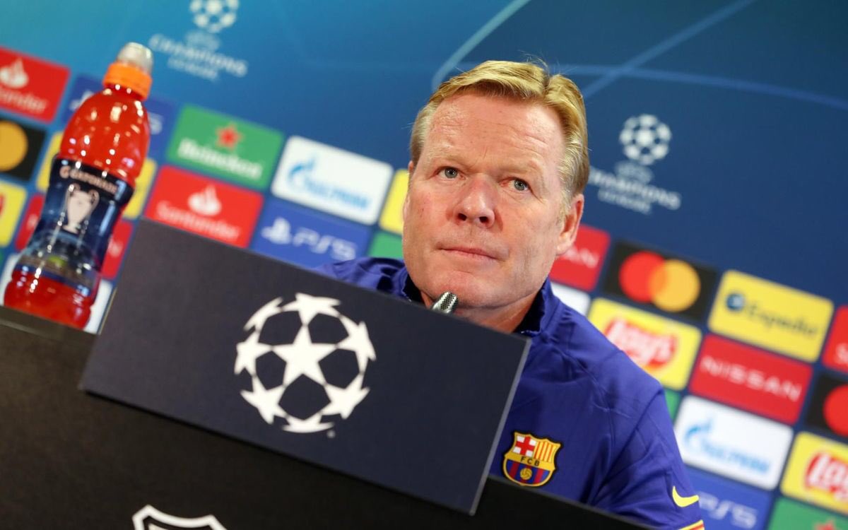 Live thread: Ronald Koeman's press conference ahead of El Clásico.