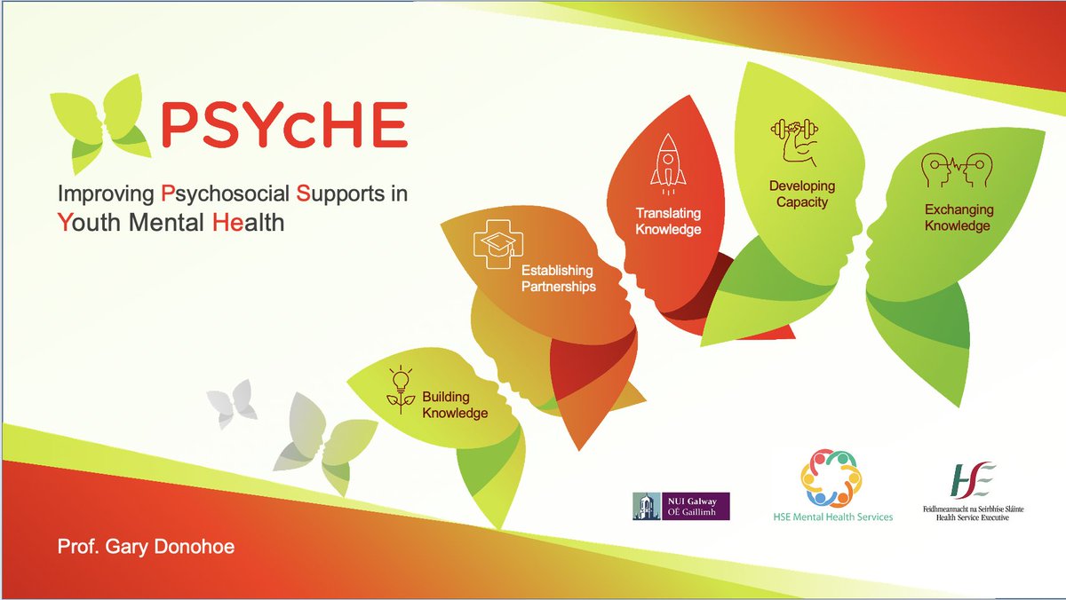 Exciting to have today's planning meeting for the new HRB Psyche program to work alongside the national EIP services in Cork, Sligo and Meath, with Max Birwood, Caroline Heary, David Fowler, Mario Alverez. Science supporting clinical practice.