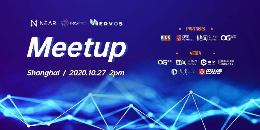 catdotfish's tweet photo. 👥#IRISnet x #NEAR x #Nervos👥
💡An incredible meetup will happen in Shanghai on Oct 27th at 2pm CST!
👩🏻🏫Organizers🧑🏻🏫
@irisnetwork
@NEARProtocol
@NervosNetwork
👨🏻💼Partners👩🏻💼
@bsnbase
@IOSGVC
@ChainNewscom
@GroupOurea
📍JIC Books · Shanghai Pujiang Store
https://t.co/h1BB8PKLJN https://t.co/tq3PryNREi
