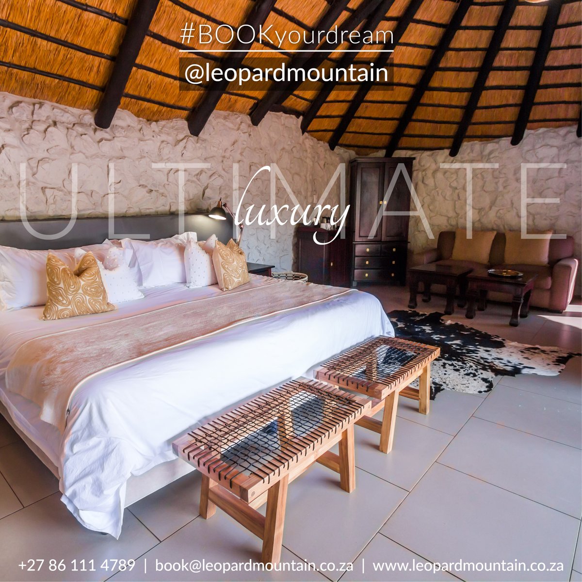 Leopard Mountain (@leopardmountain) on Twitter photo At Leopard Mountain, we provide you with ultimate luxury and views that are out of this world!
Book today on book@leopardmountain.co.za
#leopardmountain #bookyourdream #ultimateluxury #safari At Leopard Mountain, we provide you with ultimate luxury and views that are out of this world!
Book today on book@leopardmountain.co.za
#leopardmountain #bookyourdream #ultimateluxury #safari