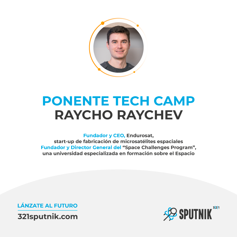 321_sputnik's tweet photo. ¿Quién mejor que @RaychoRaychev para hablarnos de #TecnologíasdelEspacio? Damos paso a “Un historiador fabricando microsatélites”
#DespegaHaciaElFuturo🚀 https://t.co/89Lv5rDhdw