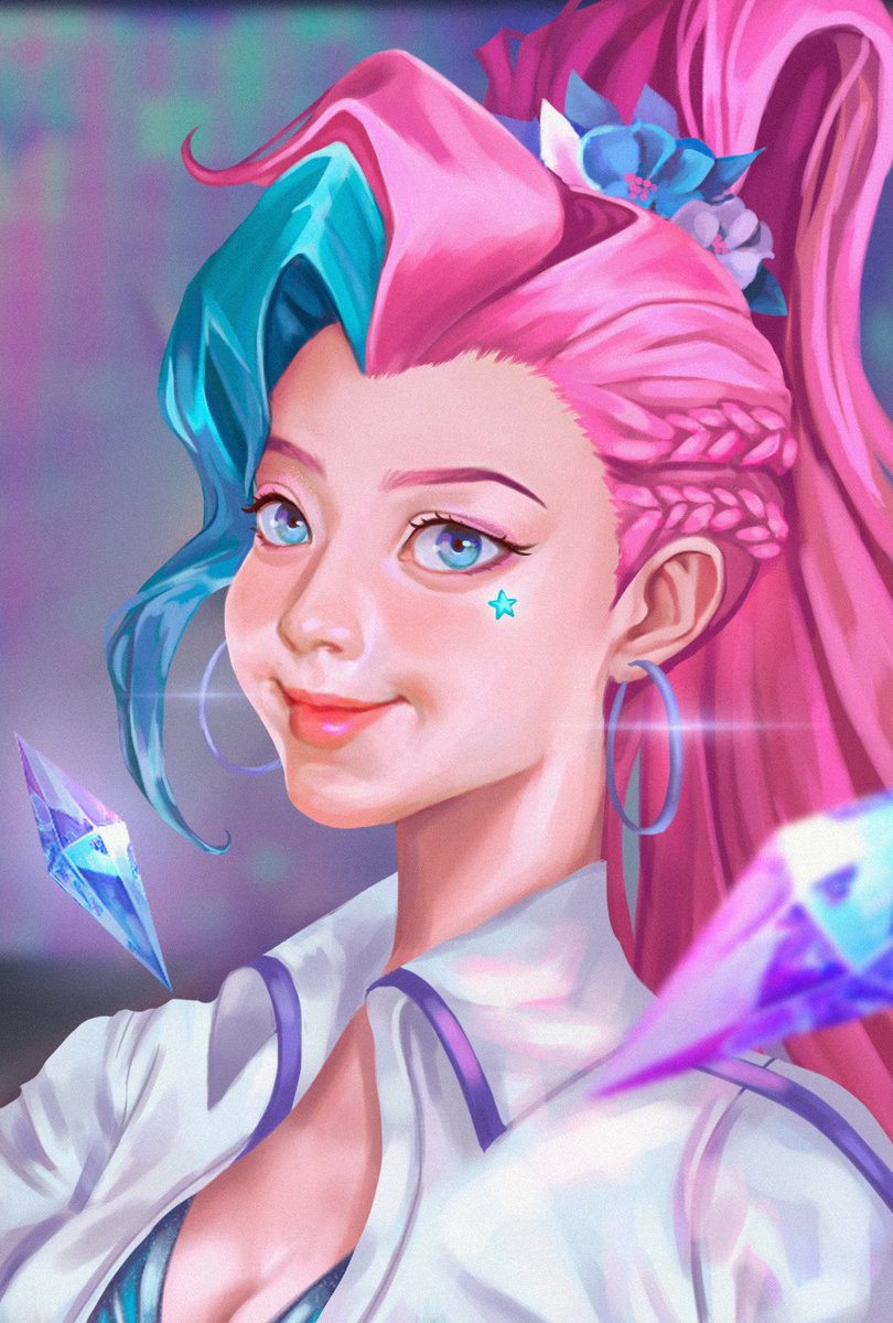 Asoichii1's tweet photo. Seraphine���� 
#LeagueOfLegends #LeagueOfLegendsFanArt #seraphine #KDAMORE #KDa https://t.co/Q0D9bFoCY3