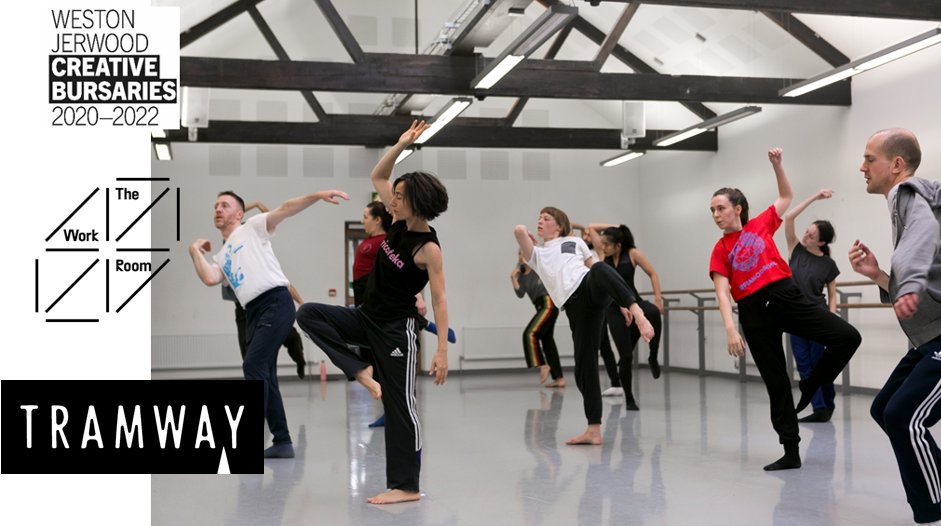 Tramway and @The_Work_Room are seeking an early career dance artist to work with both organisations in a salaried 1 year post as part of the Weston Jerwood #CreativeBursaries programme, seeking to make the arts a fairer and more inclusive place. More: bit.ly/31AWB1b