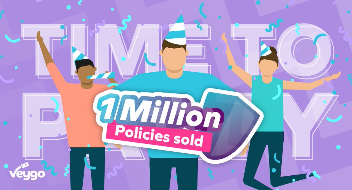 1 million policies sold! That's a lot of people getting behind the wheel. Thanks for being part of our journey. Remember...you don't have to be a passenger 💪