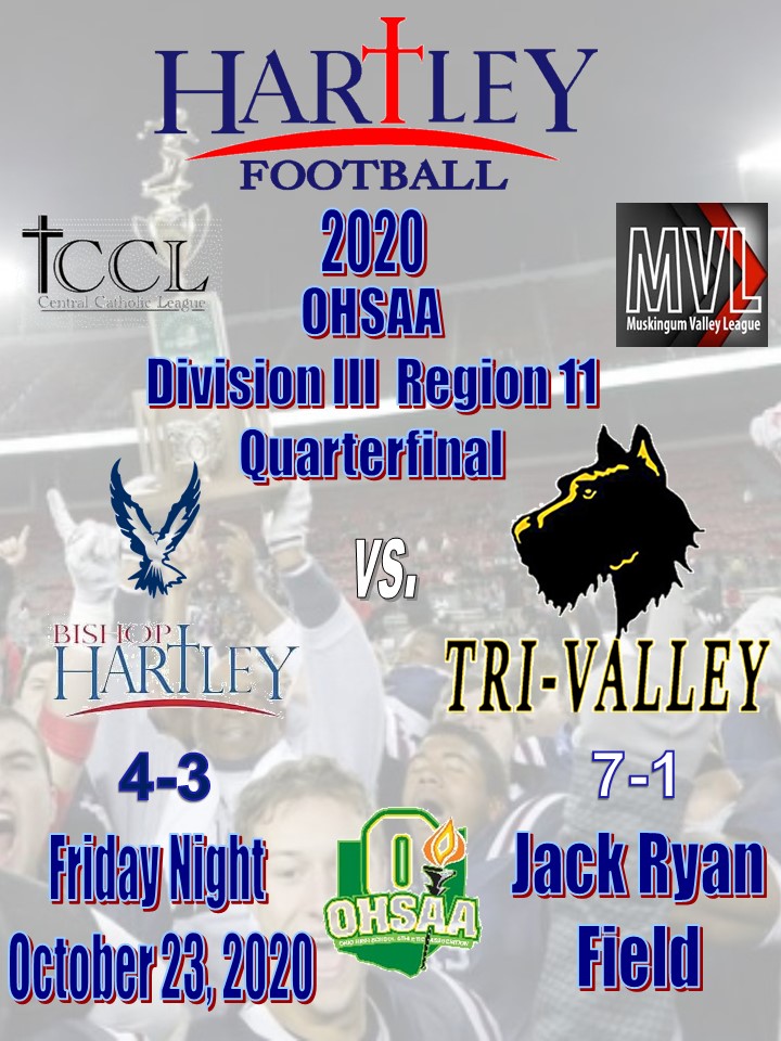 HartleyFootball's tweet photo. @OHSAASports PLAYOFF GAMEDAY!
🆚TVTDCLUB
⏲️7:00 PM
📌East Columbus, Ohio
🏟️#JackRyanField
📺https://t.co/ZAVSUGsn7p
🎟️No tickets available at the gate.
#EMEPED https://t.co/YQsFv9wlKF