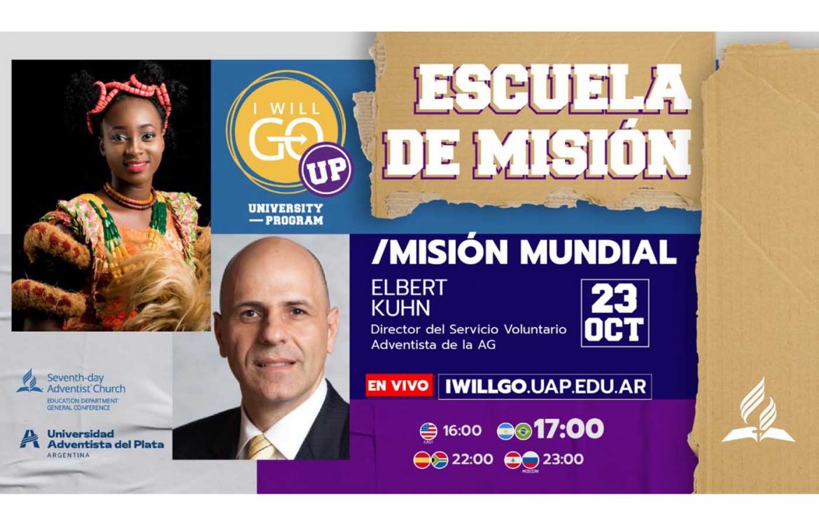 #UAPnoticias | En el marco del programa <a href="/IWillGoUP2020/">I Will Go UAP</a>, en su octava propuesta, se tendrá como disertante, al Dr. @Pr_ElbertKuhn, el 23 de octubre.
Lee la nota completa: bit.ly/35uYrSo
