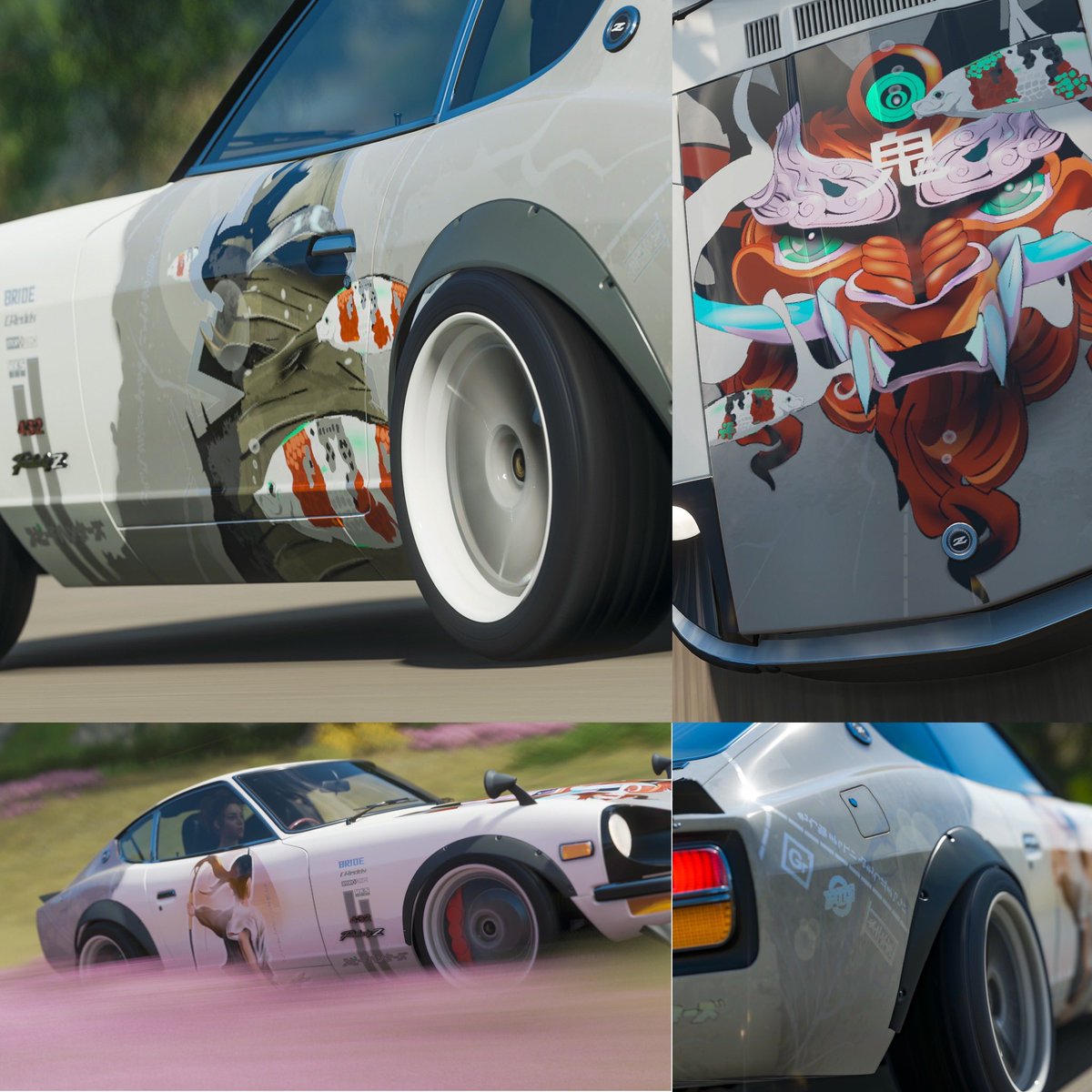 gr333nz's tweet photo. Set 1! | A huge collaborative effort by some of the most talented ppl in the Forza community! 
Tune by @PTG_Brooksy 350 194 750
This amazing photo set by @robi4tv 
Paint code 153 895 358 
@ForzaHorizon @WeArePlayground #forza #forzahorizon https://t.co/nWN7UP7KeF
