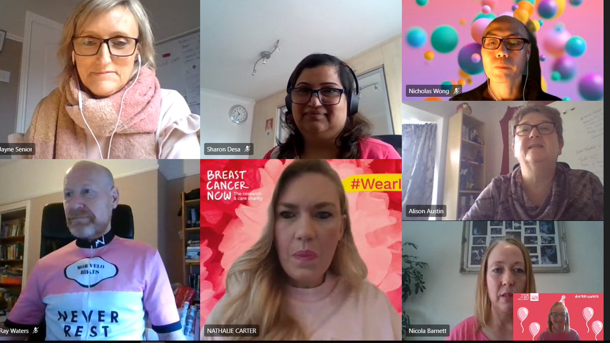 Thanks to the Research, Innovation and Life sciences team at <a href="/AACinnovation/">Accelerated Access Collaborative</a> who held a virtual coffee morning with a pink quiz and a pink treasure hunt for <a href="/BreastCancerNow/">Breast Cancer Now</a>