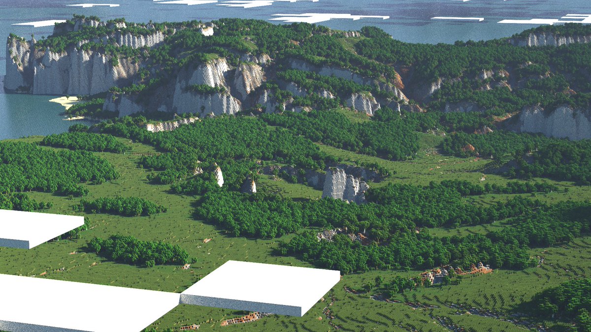 McMeddon's tweet photo. isn't that beautiful what I created for @InExFan  ^-^

#Minecraft #mapcreation #terrain #Landscapes #customterrain #custommap https://t.co/RwiOq8a7ya