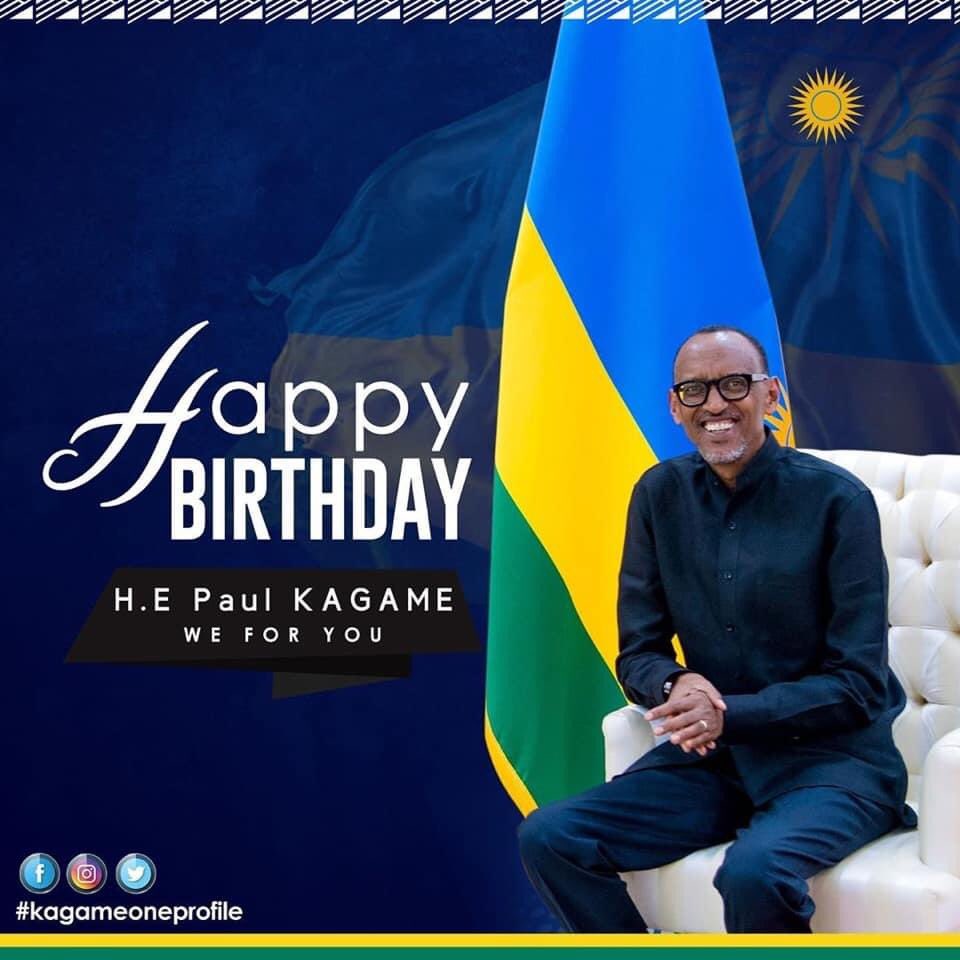 Happy birthday fellow HE. Paul Kagame 