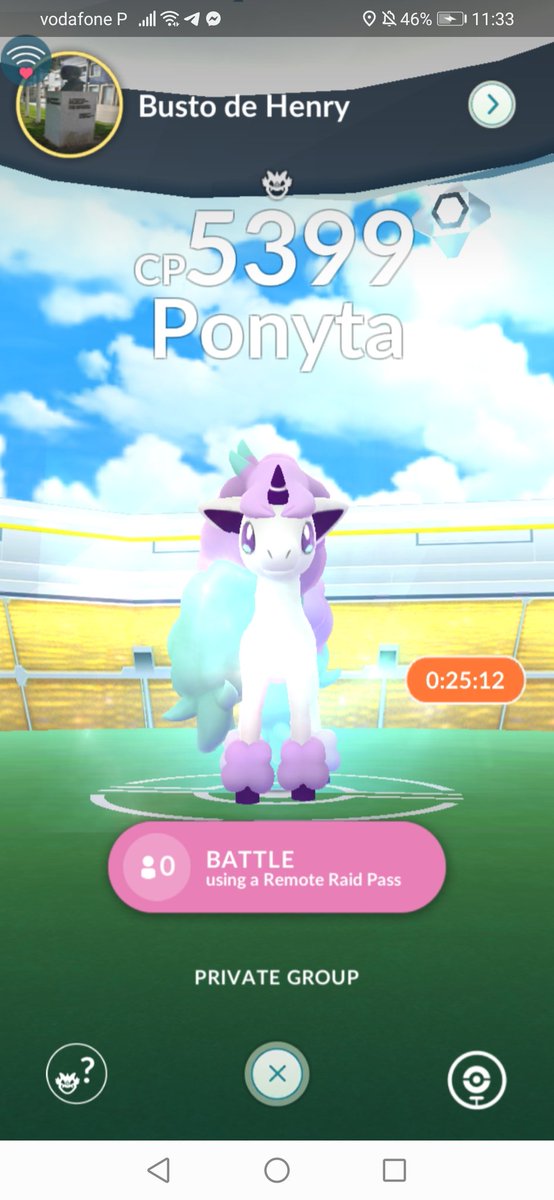 lekauer's tweet photo. Que lindaaaaaaaaaaa
#pokemongo #gallar https://t.co/USrqJll97W