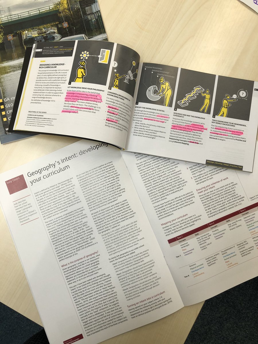 Productive morning CPD session planning our curriculum vision for geography 🌎 <a href="/avonbourneTandL/">Avonbourne Academies T&L</a> @GeogAllsopp