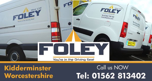 FoleyHire's tweet image. #Worcestershirehour #van #hire #vanhire