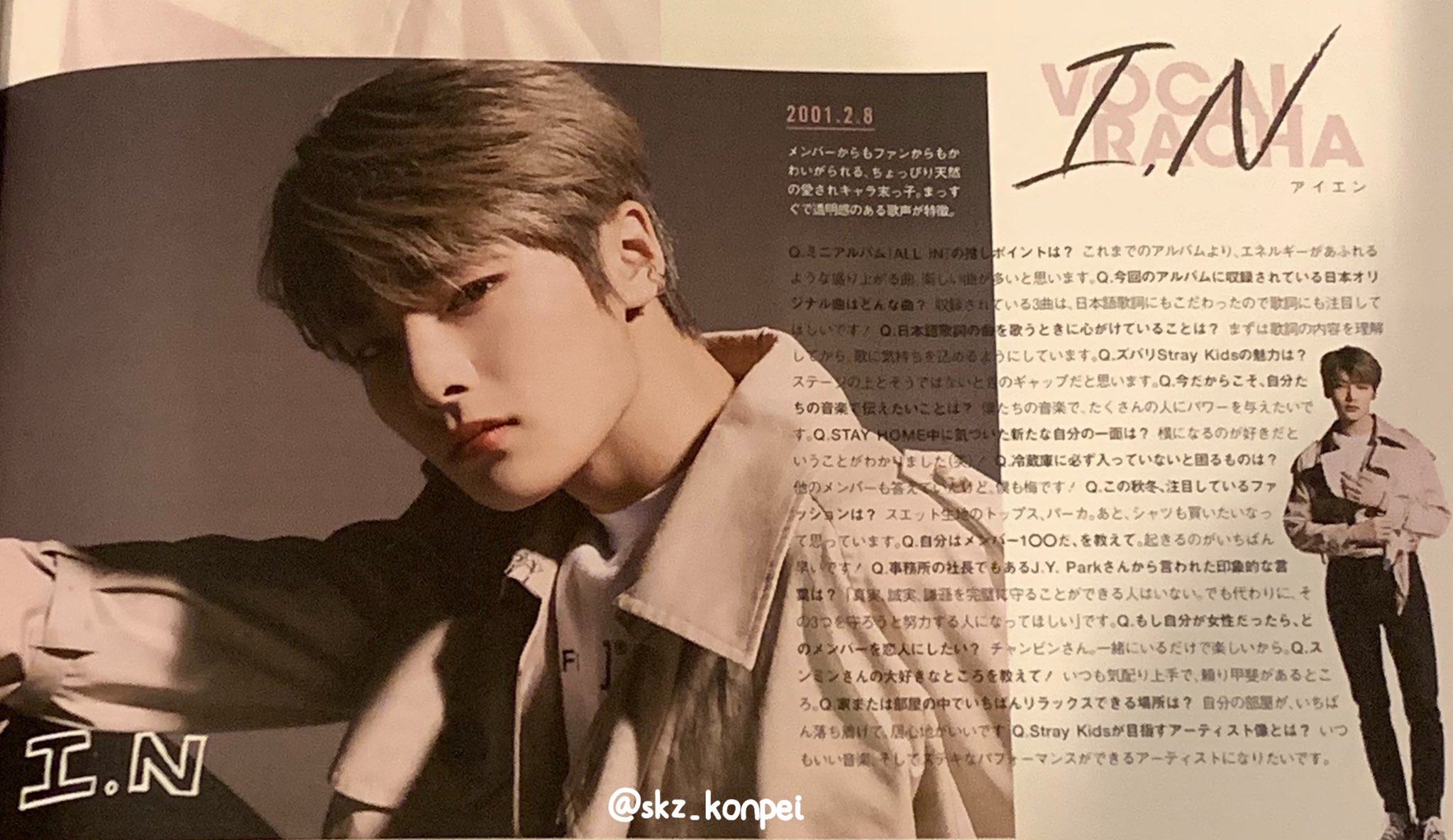 Stray Kids Cancam Magazine In 아이엔 アイエン Leeknow 리노 リノ Felix 필릭스 フィリックス Seungmin 승민 スンミン Straykids ストレイキッズ スキズ 스트레이키즈 All In T Co Dc2xicopzj Twitter