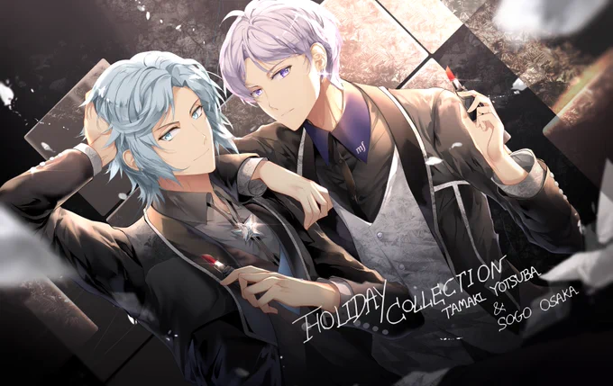 Holiday Collection#IDOLiSH7 #アイドリッシュセブン  #和泉一織 #二階堂大和 #和泉三月 #アイナナ   #四葉環 #逢坂壮五 #六彌凪 #七瀨陸 