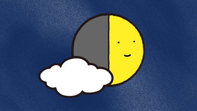 543life's tweet photo. 今日は、上弦の月が夜空に浮かびます。

上弦という名前は、月が沈むときに弓を張ったような形に見えることから名付けられました。他にも弓張月（ゆみはりづき）、上の弓張り（かみのゆみはり）、玉鉤（ぎょっこう）など多くの名前で呼ばれます。

▼上弦の月について、知る。
https://t.co/FJvmKIxybb https://t.co/lGTXLz5oze