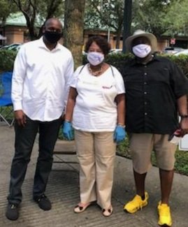 At an early voting site with <a href="/electgeraldine/">Geraldine Thompson</a> HD44, as usual she was on double duty working her reelection and Biden/Harris. We need to keep her level of service in the Florida House! <a href="/FLHouseVictory/">FL House Democratic Campaign Committee</a> #BuildBackBetter #DownBallotDems