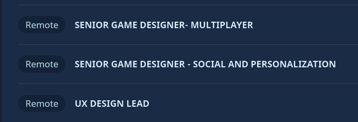Three new designer roles up on hytale.com/jobs 👀👀👀 Remote positions. Maybe you want to escape a big city? Don't let your dreams just be a meme!