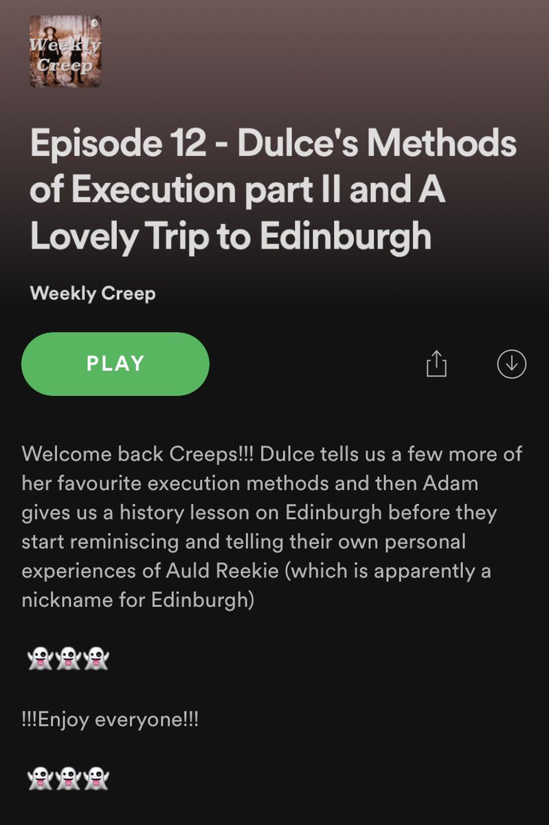 weekly_creep's tweet photo. Episode 12 is up now wherever you listen to podcasts!!!#halloween #spotify #spookyseason #spooky #spookystories #weeklycreep #paranormalpodcast #truecrimepodcast #paranormal #truecrime #ghoststories #listenerstories #ghosts #edinburghvaults #greyfriarsbobby #greyfriarskirkyard https://t.co/OFmRfR7eC7
