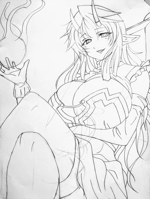 例のヤツの下書き。その2。 