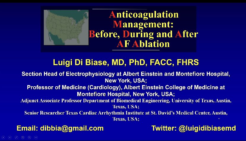 MonteHeart's tweet photo. TGIF!! Sneak peek into this morning’s fellow conference with the amazing Dr. @LuigiDiBiaseMD 💯✨
#MonteEP https://t.co/TQkLC27LiM