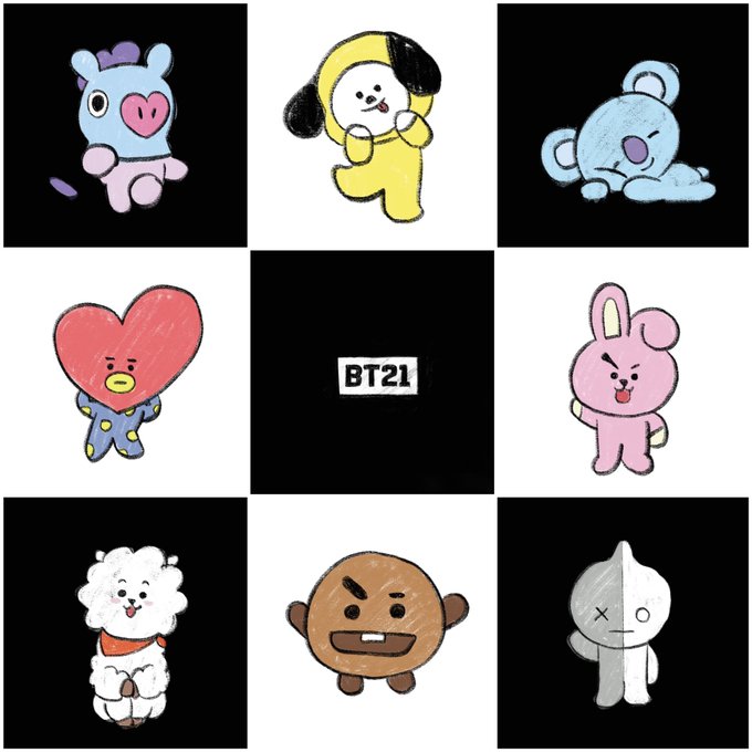 Bt21のtwitterイラスト検索結果