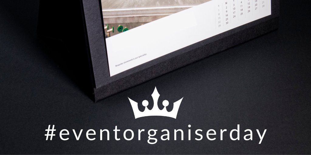#didyouknow that today is #eventorganisersday We know thousands of our calendars help #event managers keep organised and ensure all those delegates never miss a date! Get your office organised: bit.ly/2Mu64iV  

 #promotionalcalendar #promotionalproducts