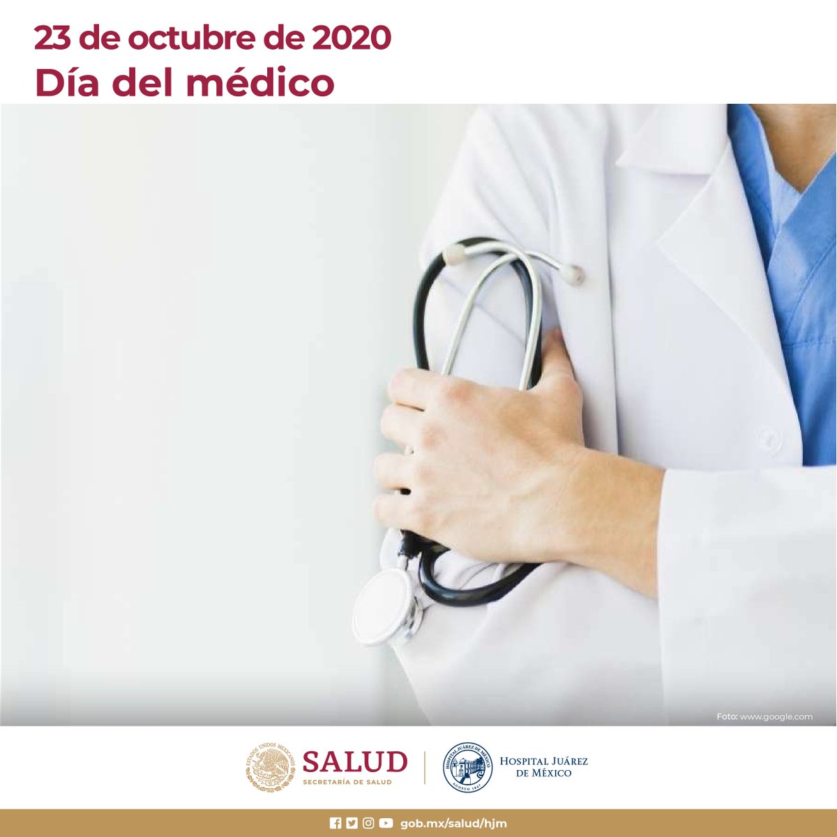 HospitalJuarezM's tweet image. #DíaDelMédicoYLaMédica Reconocemos la labor de todos los médicos y las médicas que salvan vidas y ofrecen a todos una esperanza de seguir adelante.