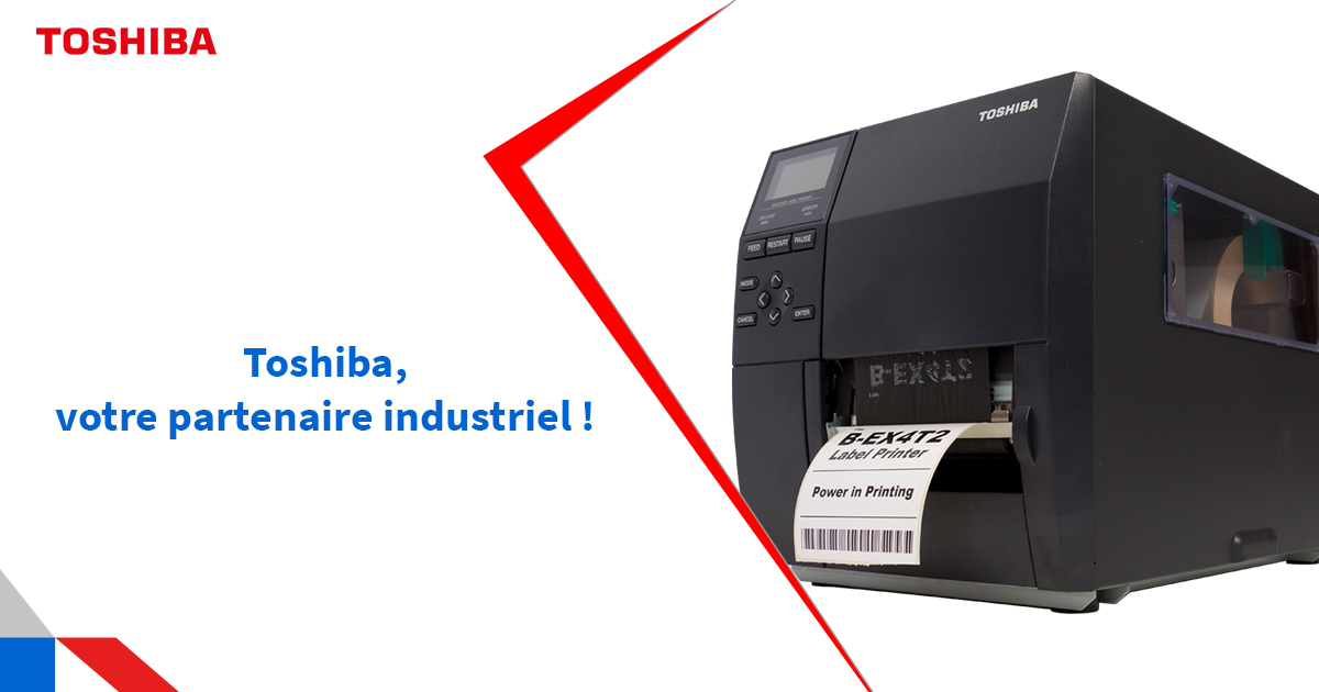 ToshibaTFIS's tweet photo. 🏷️ L'#imprimante d'étiquettes industrielles B-EX4T2 by Toshiba vous offre :
✅ une impression haute qualité
✅ un faible coût
✅ une résolution 200, 300 et 600 dpi
✅ une adaptation à tous les besoins dans tout type d'environnement #industriel

#Toshibatec #BCP https://t.co/udZo1AQeEi