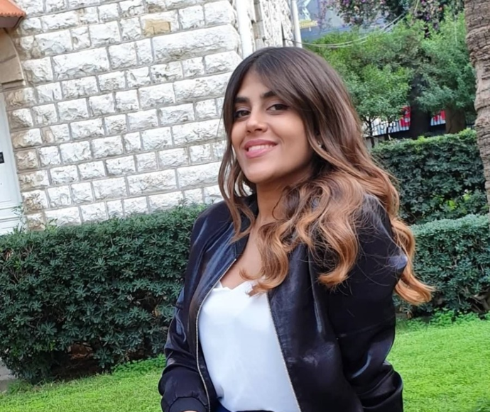NIHR_RUHF's tweet photo. @AyaNoubani is the NIHR project coordinator at the @ghiaub at the @AUB_Lebanon.
She has been leading the mental health arm of the NIHR funded #RUHF project that is being conducted in collaboration with @IGHD_QMU. https://t.co/C6tQdqudRV