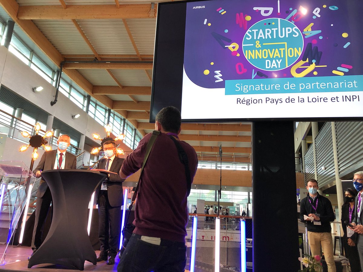 Signature du partenariat <a href="/INPIFrance/">INPI France</a> <a href="/paysdelaloire/">Pays de la Loire</a> pour soutenir l’innovation des entreprises en les accompagnant sur les domaines de la propriété industrielle.
#innovation #relance #pdlinnovation