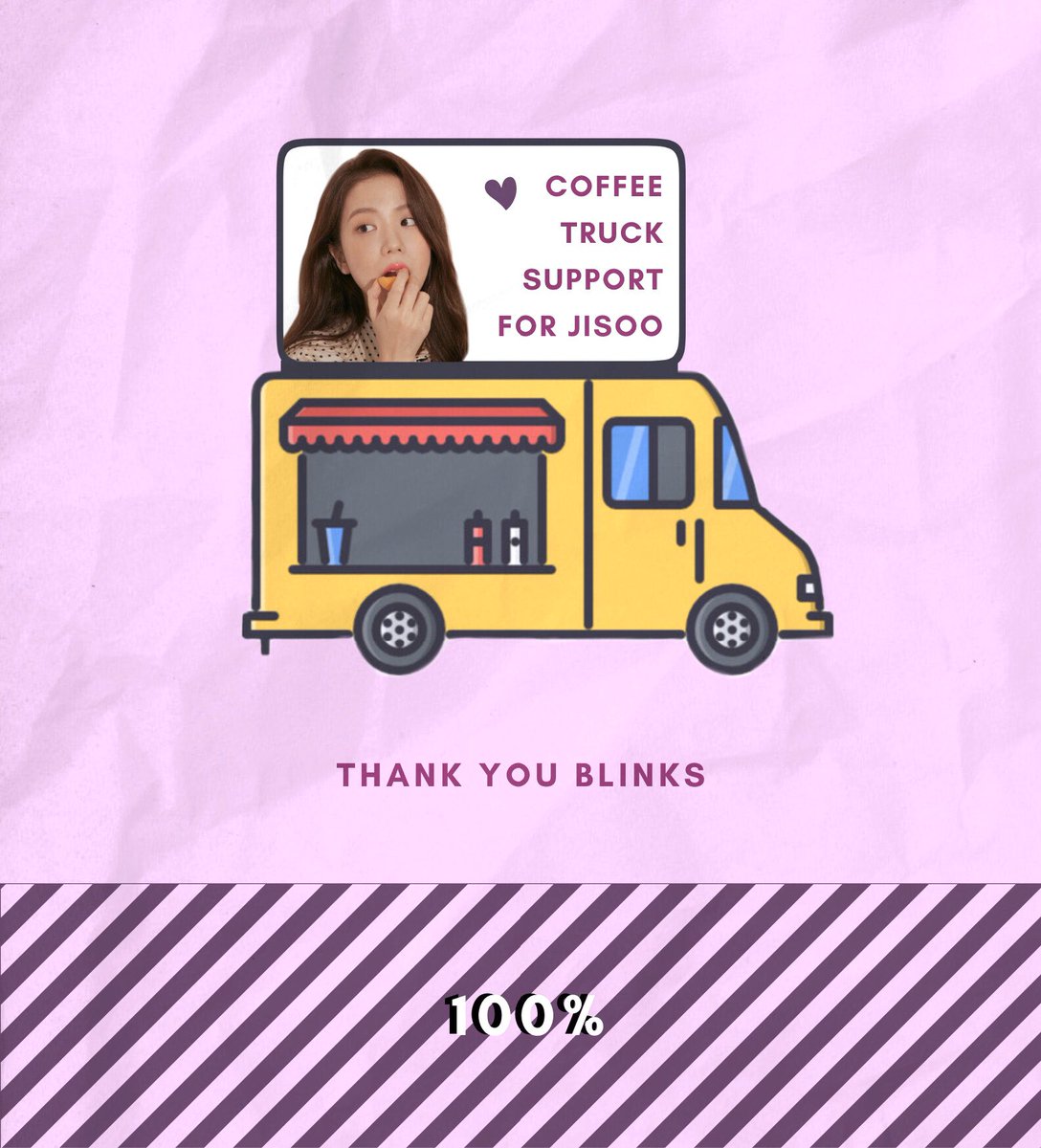 BPMSIAUNION's tweet photo. [ FAN SUPPORT FOR JISOO’S DRAMA ] 

⌛️ We have reached 100%

Thank you BLINKs for your donation. We will update about the project soon.

#BLACKPINK #JISOO #블랙핑크 #지수 @BLACKPINK https://t.co/NUrwFrBv6B