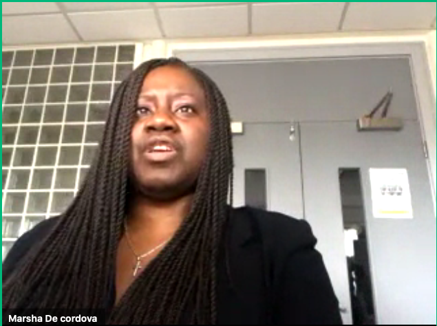 UNISONdm's tweet photo. "During this pandemic, Black disabled workers have been hit with a double whammy" @MarshadeCordova MP, Shadow Secretary of State for Women and Equalities addressing #DisabilityLive https://t.co/NchcVOM4nk