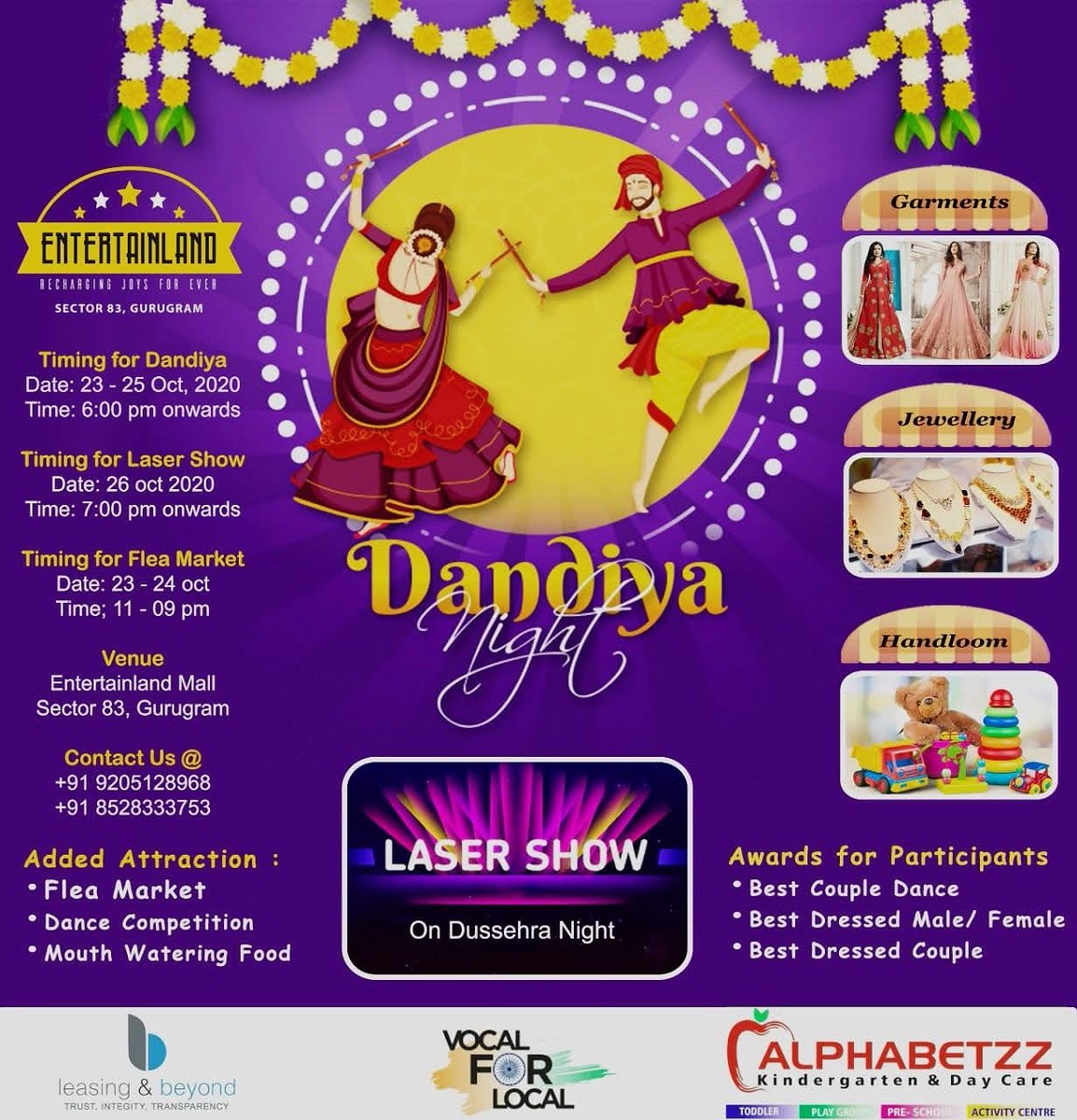 InfiniteSolut15's tweet photo. #gurgaon #gurugram #gurgaondiaries #sodelhi  #delhi #delhifood #delhifoodie #Sector83 #IMT #sapphire #hyattregency #Event #navratri #Lazer_show #dussehra #celebration #fleamarket #food #Awards #dandiya #shopping #mall_event #leasingandbeyong #couple #dance #dance_competition https://t.co/6Fe6Yzm7sx